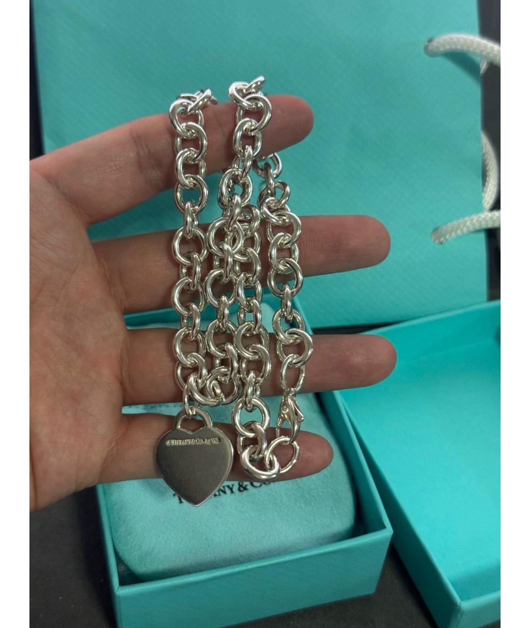 TIFFANY&CO Серебряный серебряный кулон, фото 5