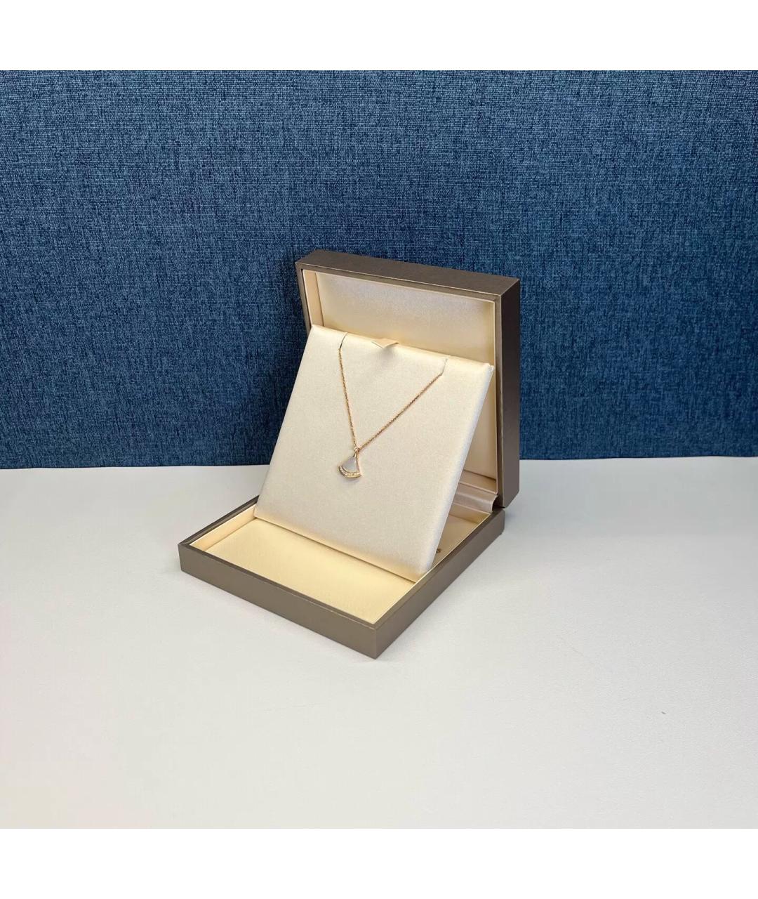 BVLGARI Белое колье из розового золота, фото 3