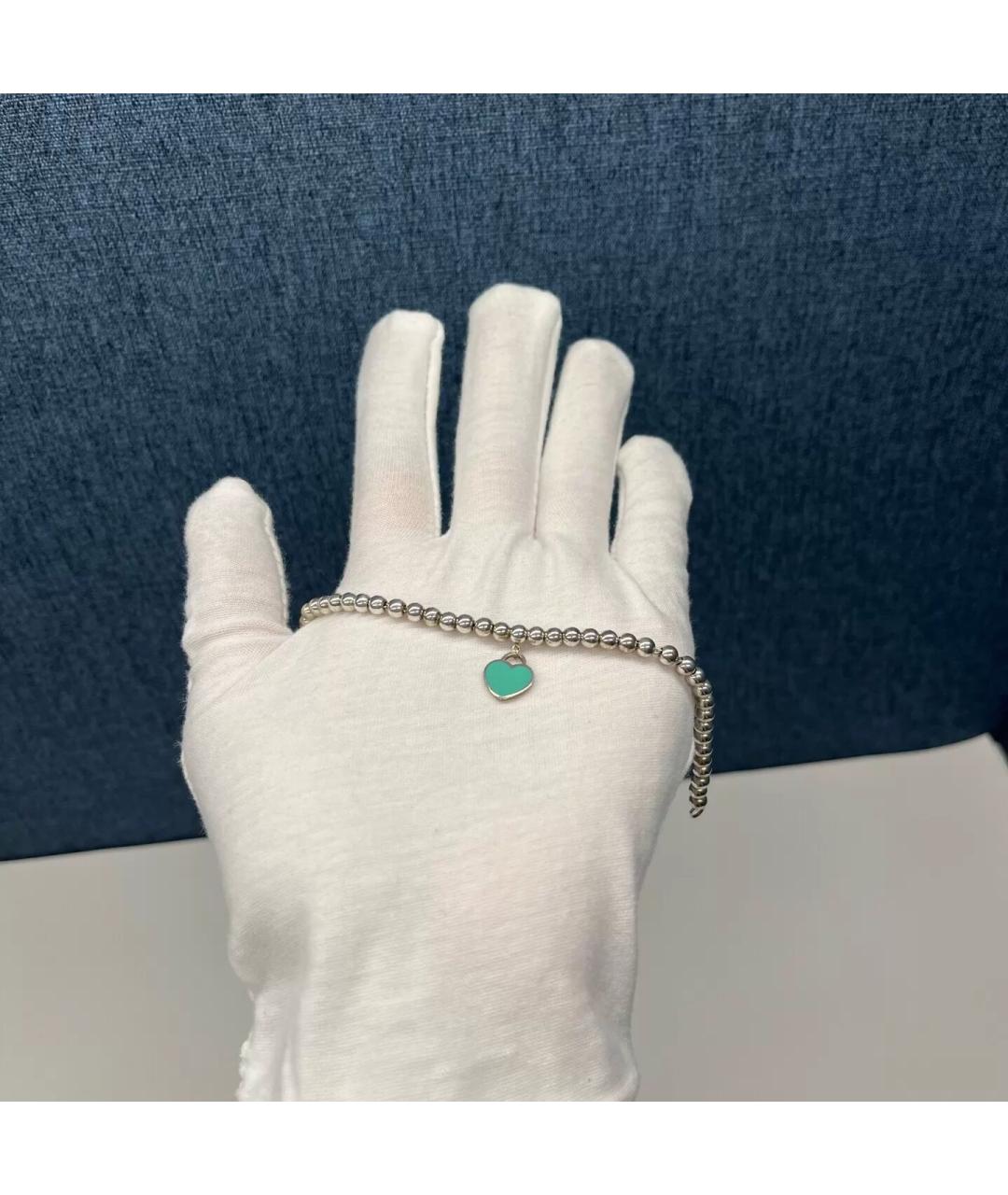 TIFFANY&CO Серебряный серебряный браслет, фото 6