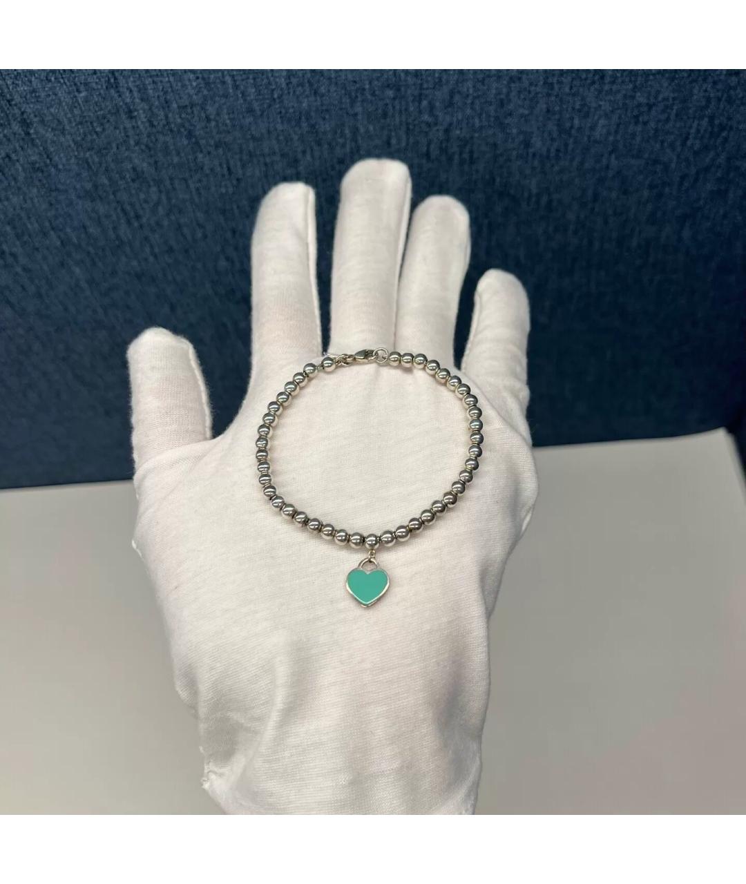 TIFFANY&CO Серебряный серебряный браслет, фото 7