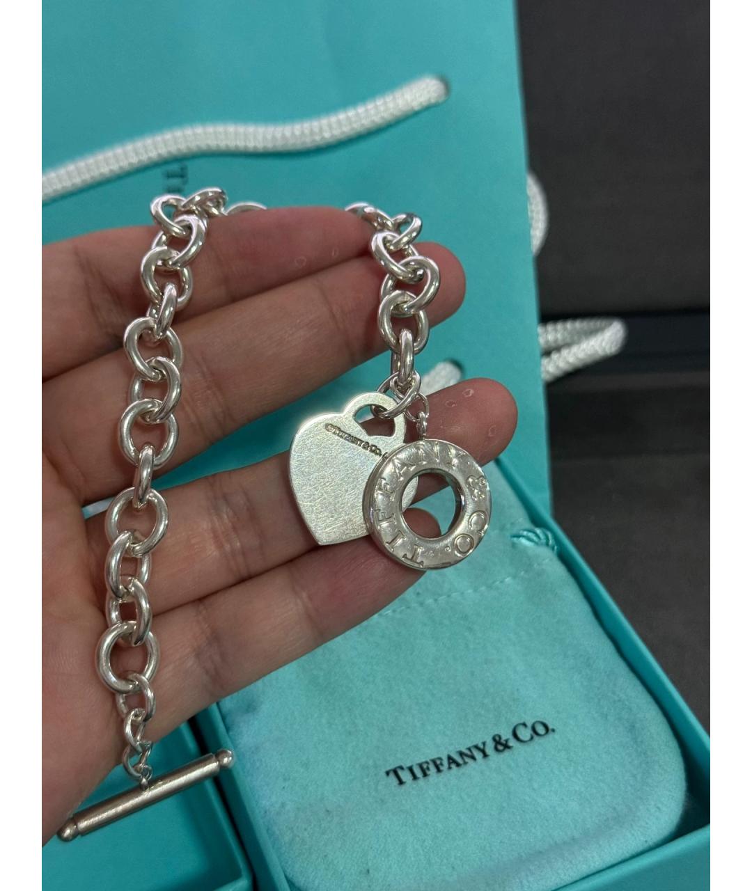 TIFFANY&CO Серебряный серебряный браслет, фото 3