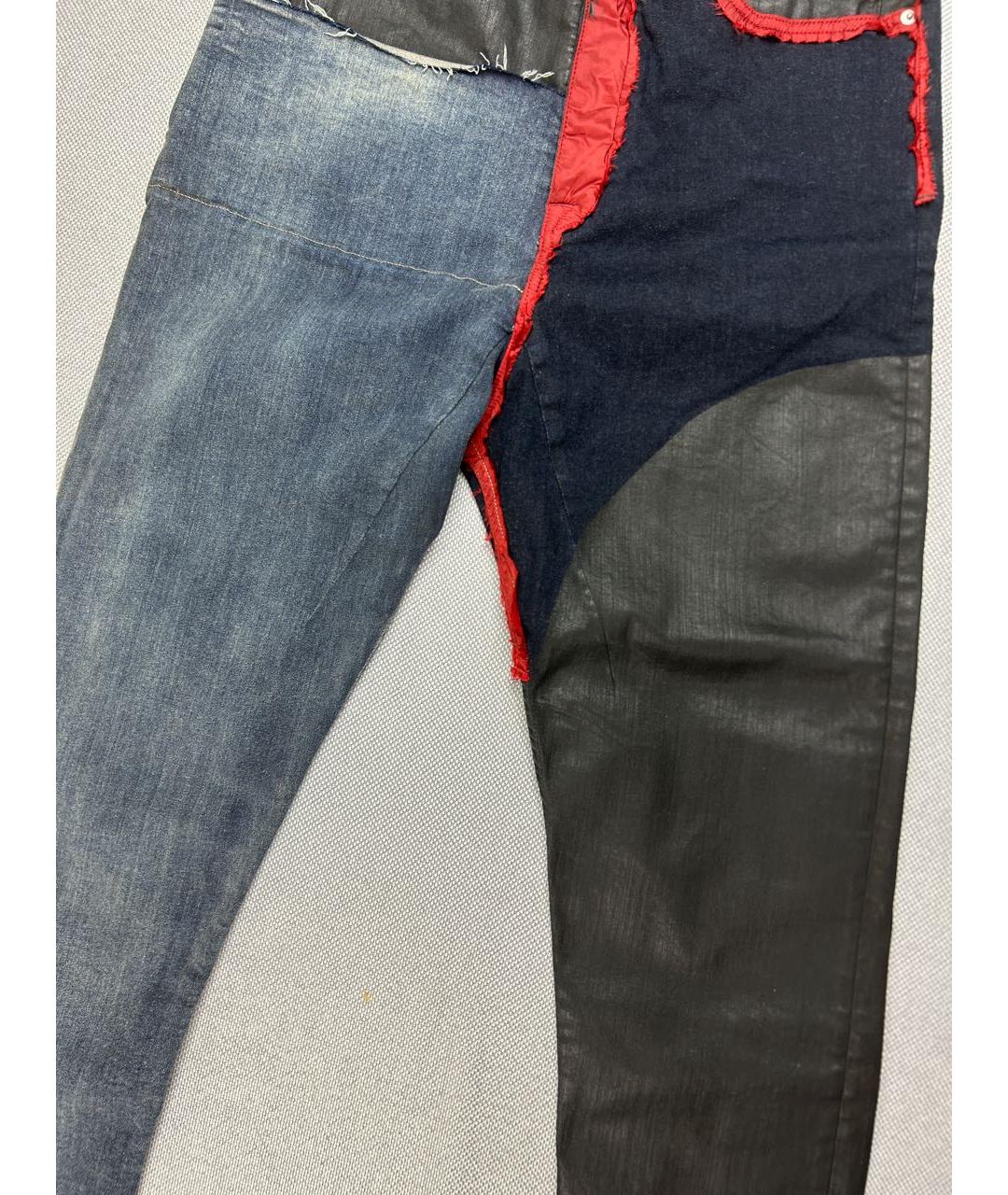 RICK OWENS DRKSHDW Мульти хлопко-эластановые джинсы, фото 7