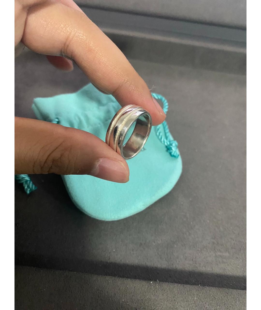 TIFFANY&CO Серебряное серебряное кольцо, фото 5