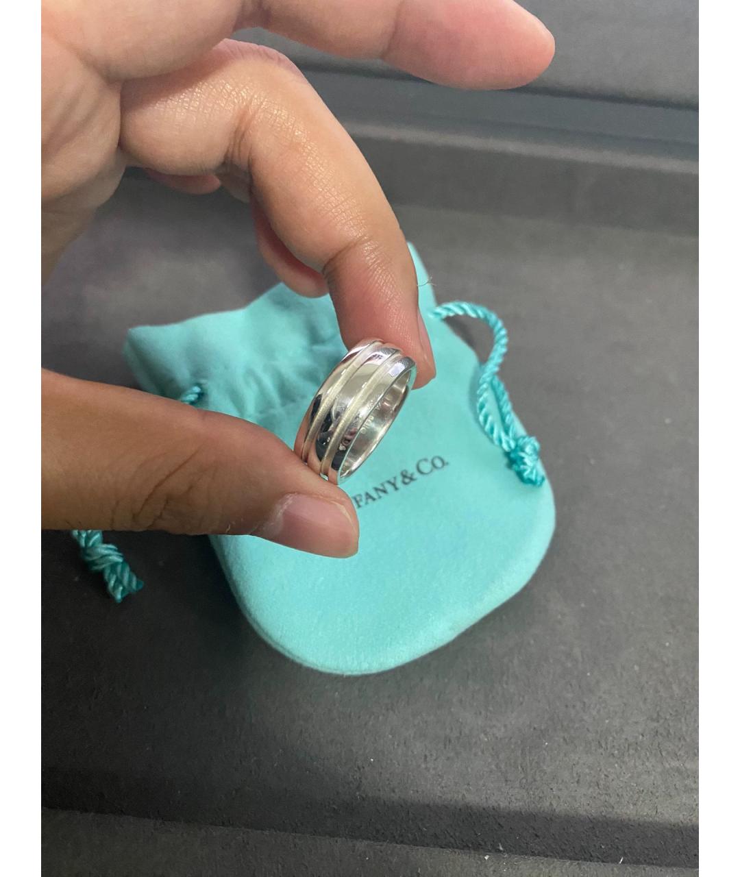 TIFFANY&CO Серебряное серебряное кольцо, фото 3