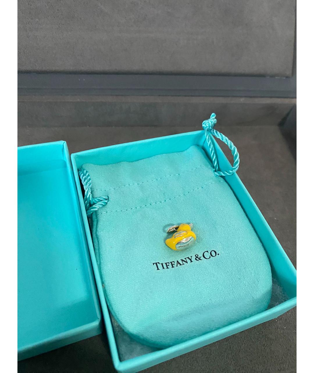 TIFFANY&CO Желтая серебряная подвеска, фото 3