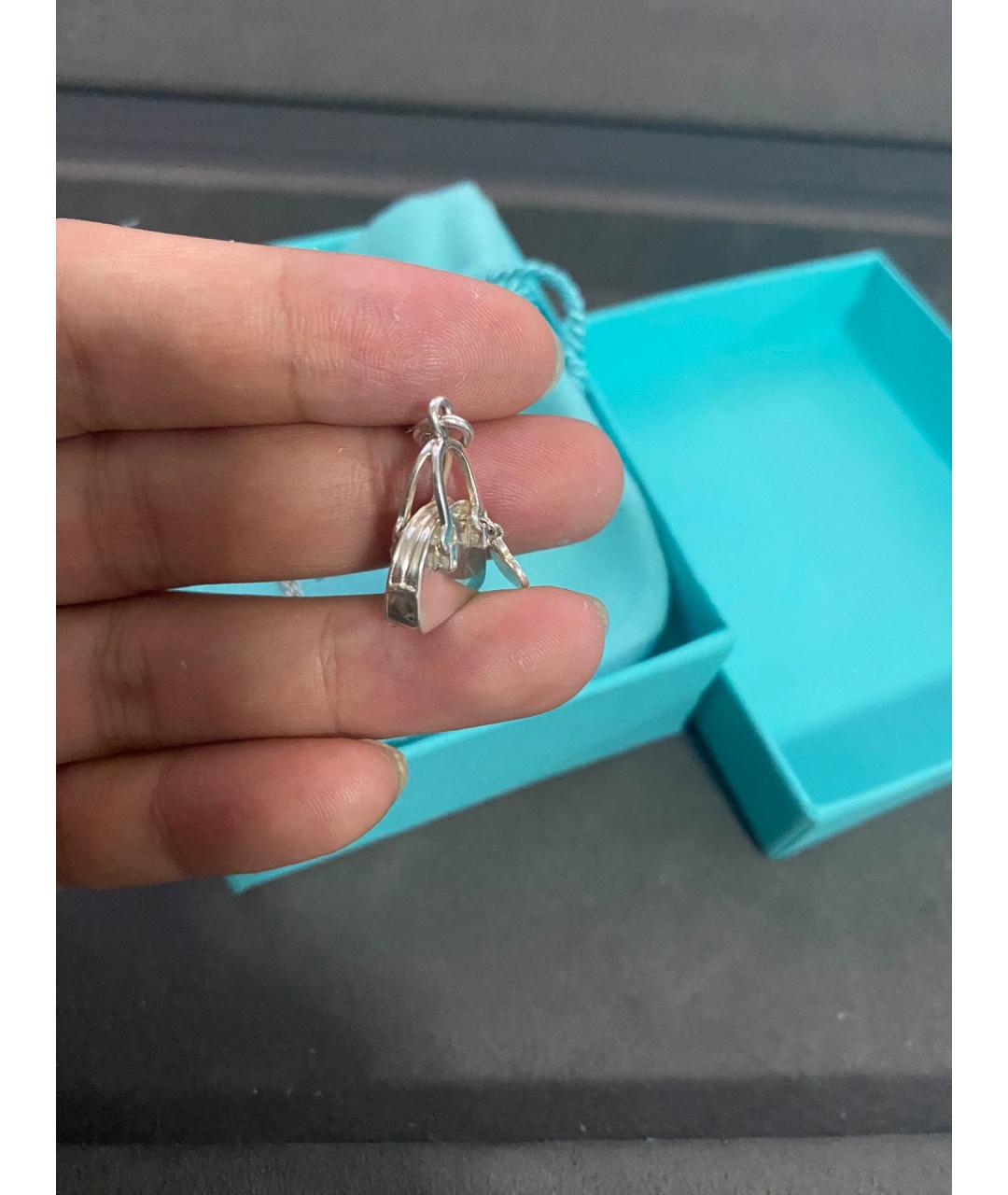 TIFFANY&CO Серебряный серебряный кулон, фото 5