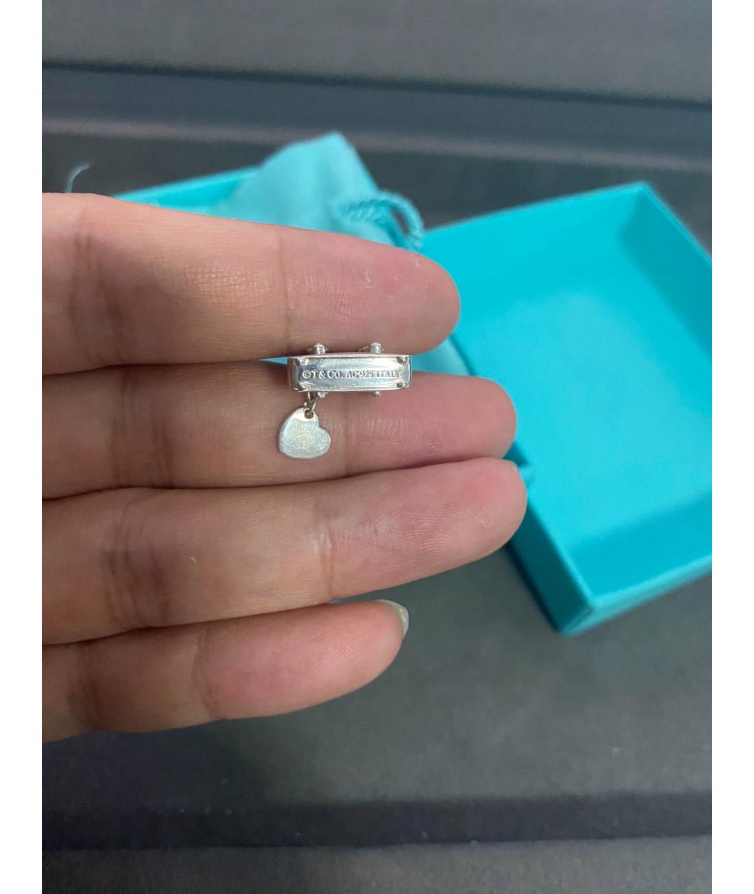 TIFFANY&CO Серебряный серебряный кулон, фото 8