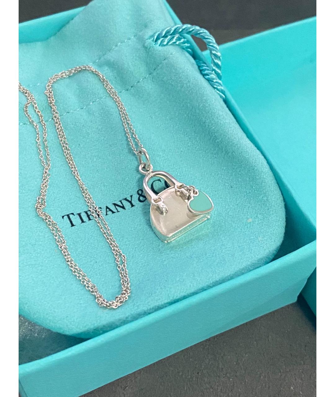 TIFFANY&CO Серебряный серебряный кулон, фото 10