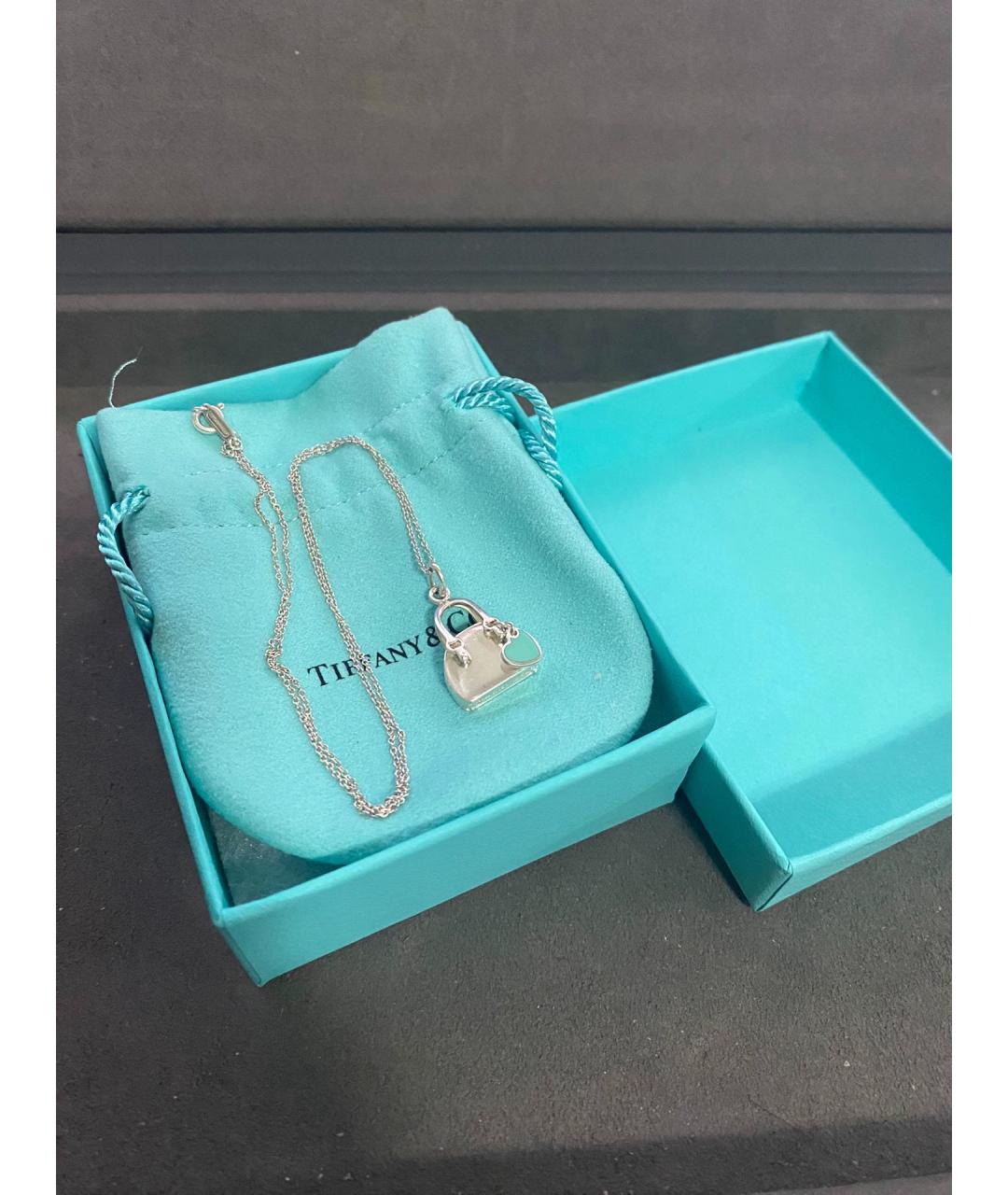 TIFFANY&CO Серебряный серебряный кулон, фото 3