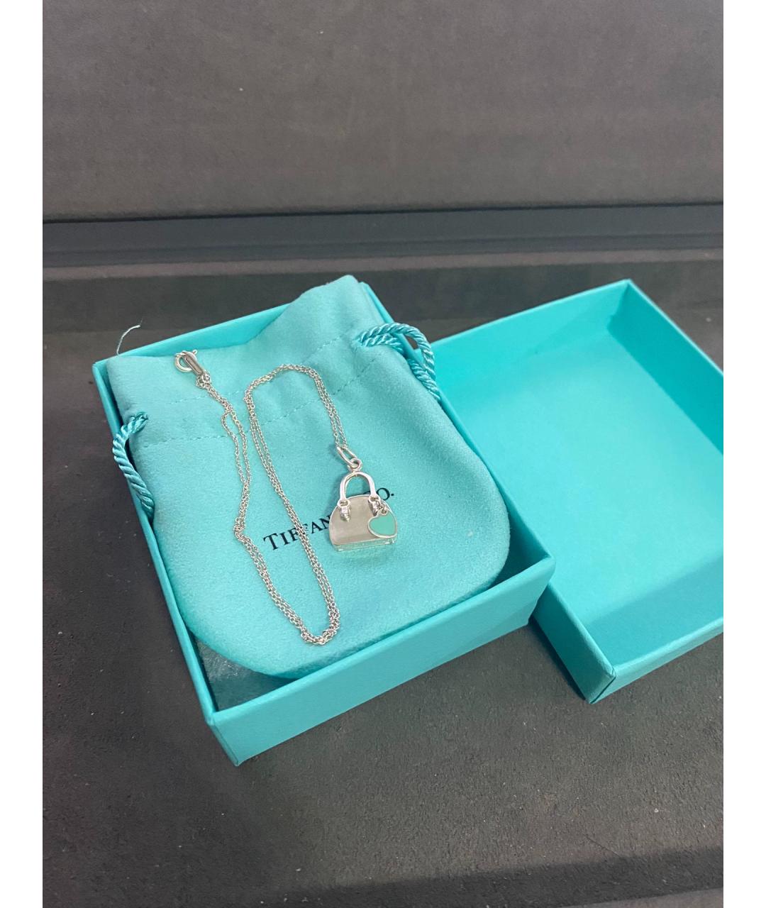 TIFFANY&CO Серебряный серебряный кулон, фото 2