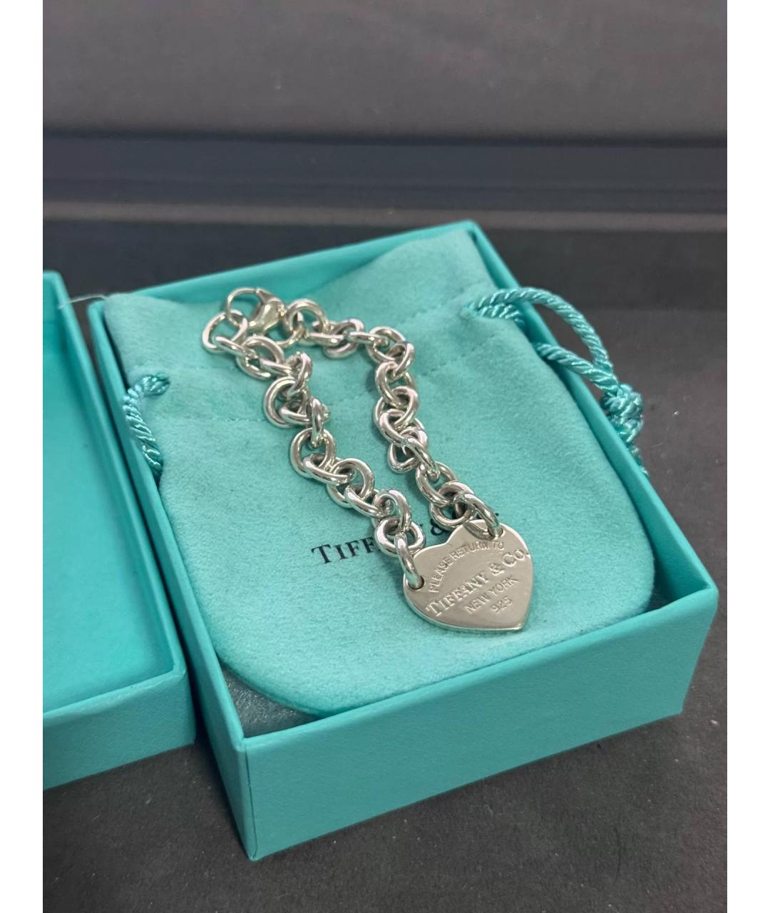 TIFFANY&CO Серебряный серебряный браслет, фото 7