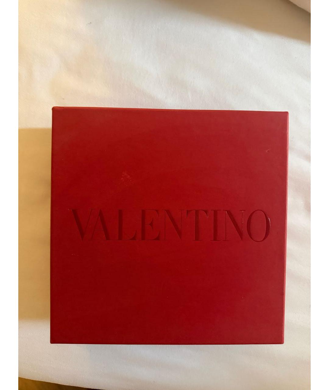 VALENTINO Черный кожаный ремень, фото 6