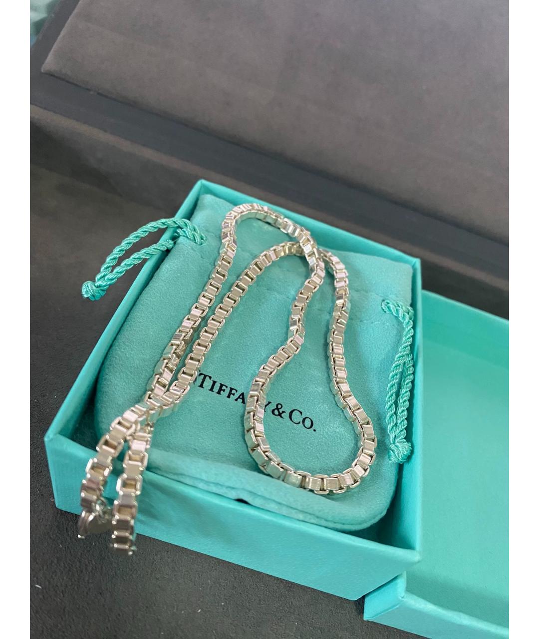 TIFFANY&CO Серебряная серебряная цепочка/подвеска, фото 2