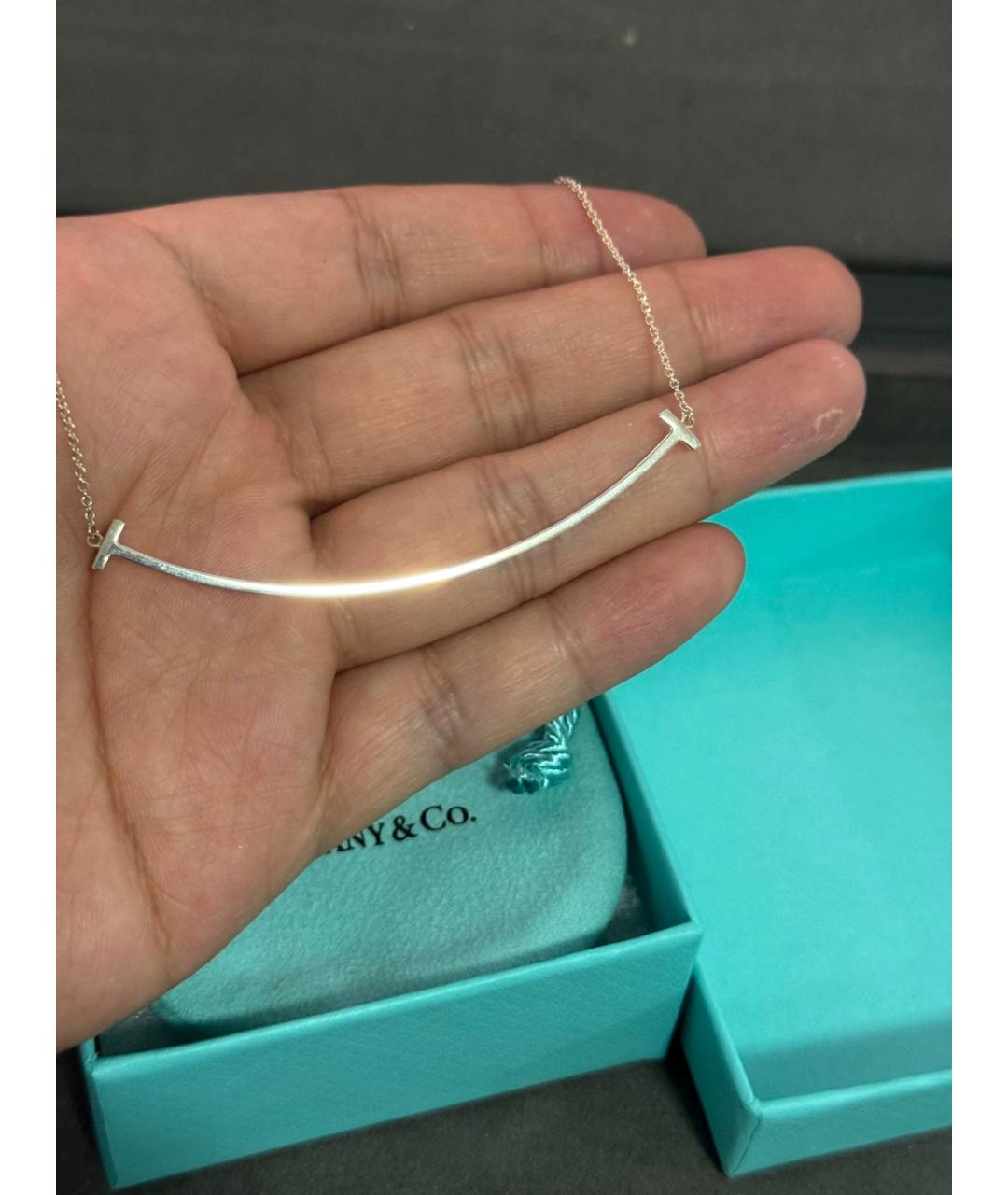 TIFFANY&CO Серебряный серебряный кулон, фото 3