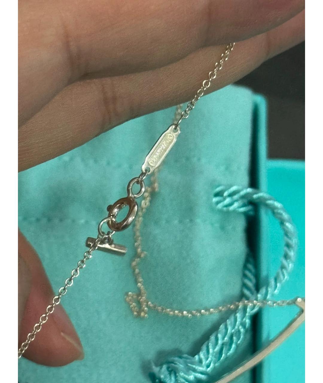 TIFFANY&CO Серебряный серебряный кулон, фото 4