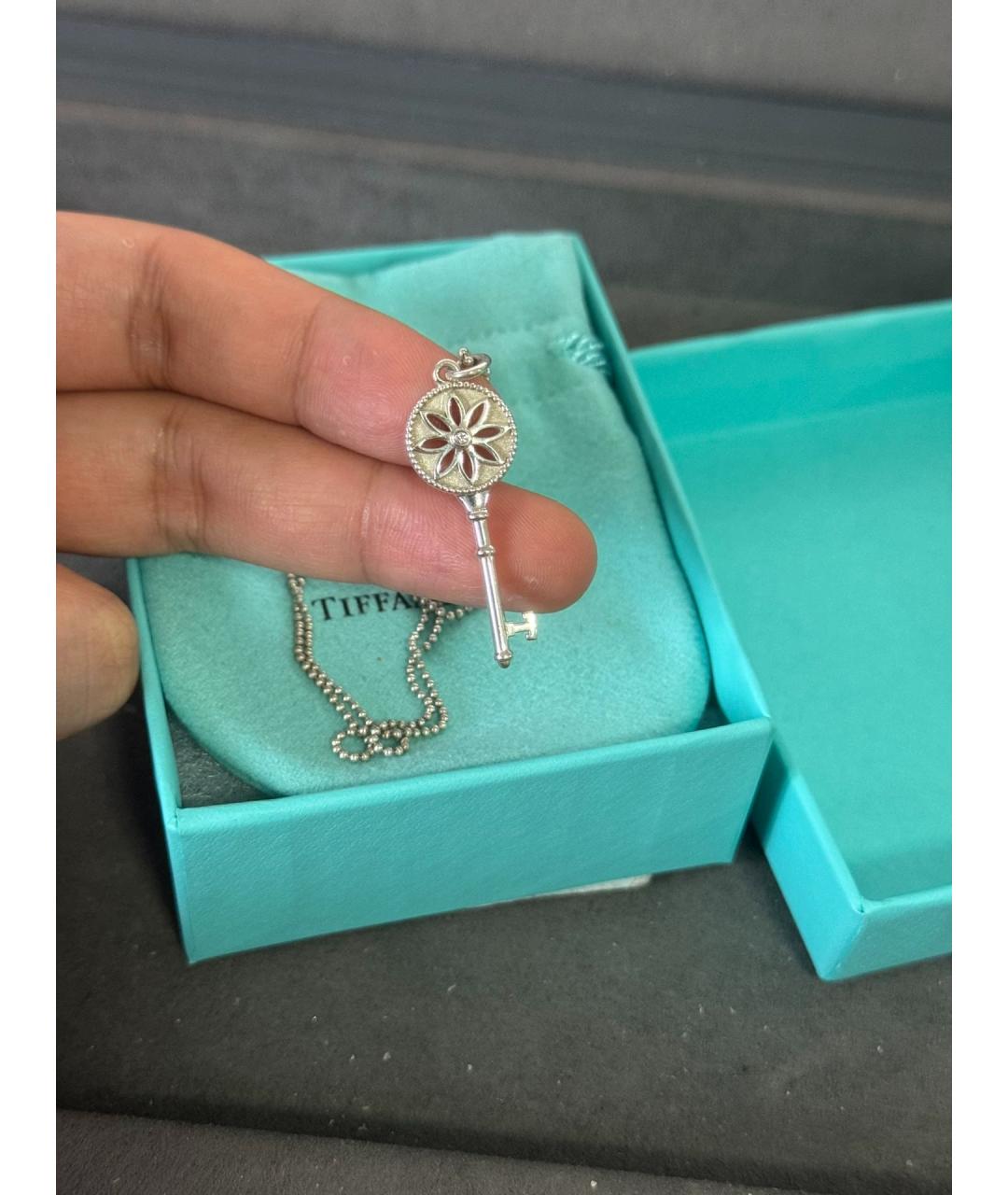 TIFFANY&CO Серебряная серебряная подвеска, фото 3