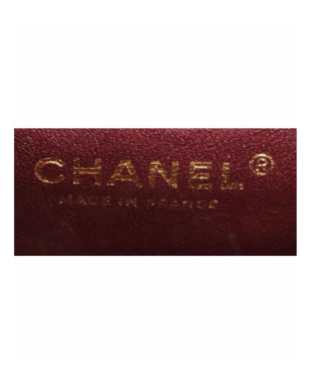 CHANEL Черная кожаная сумка через плечо, фото 7