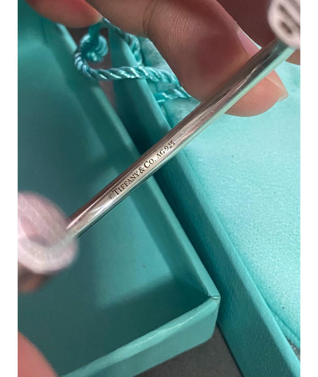 TIFFANY&CO Серебряный серебряный браслет, фото 7