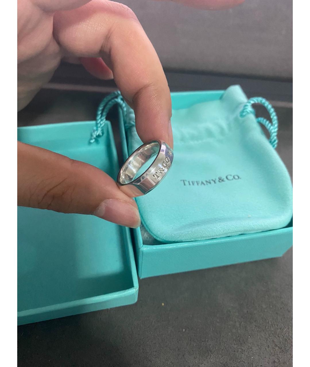 TIFFANY&CO Серебряное серебряное кольцо, фото 3