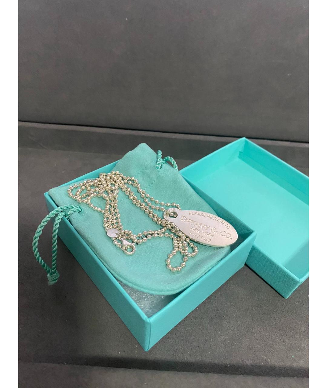 TIFFANY&CO Серебряное серебряное колье, фото 2
