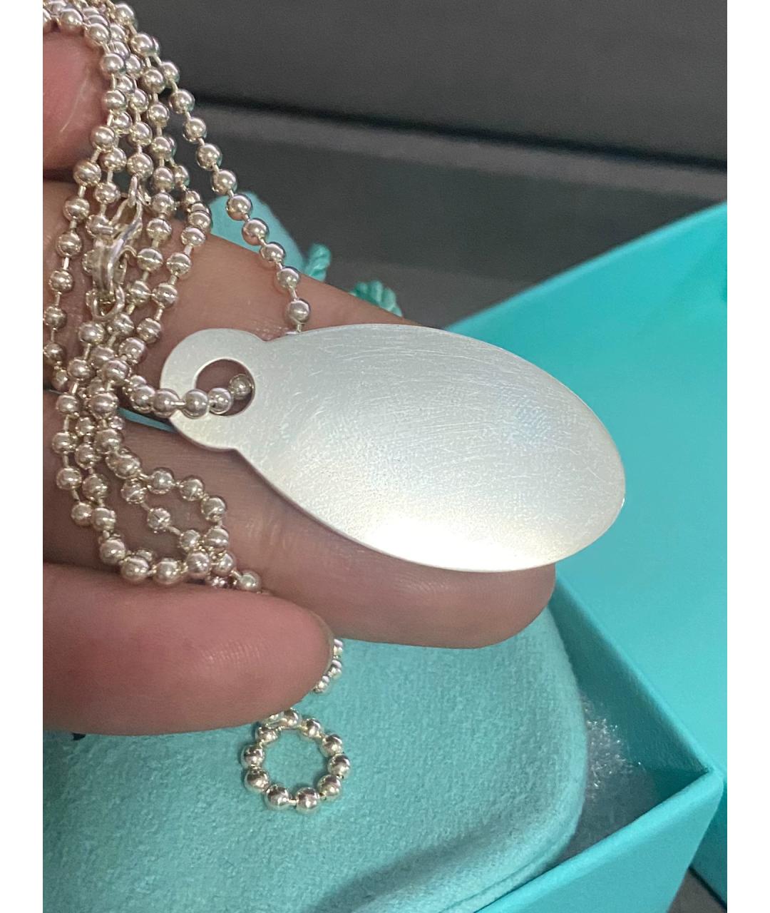 TIFFANY&CO Серебряное серебряное колье, фото 4