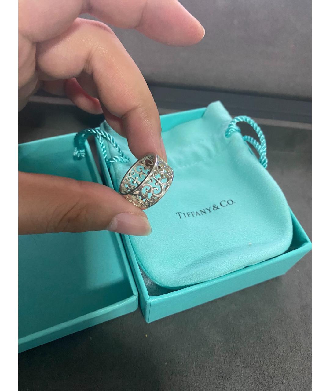 TIFFANY&CO Серебряное серебряное кольцо, фото 3