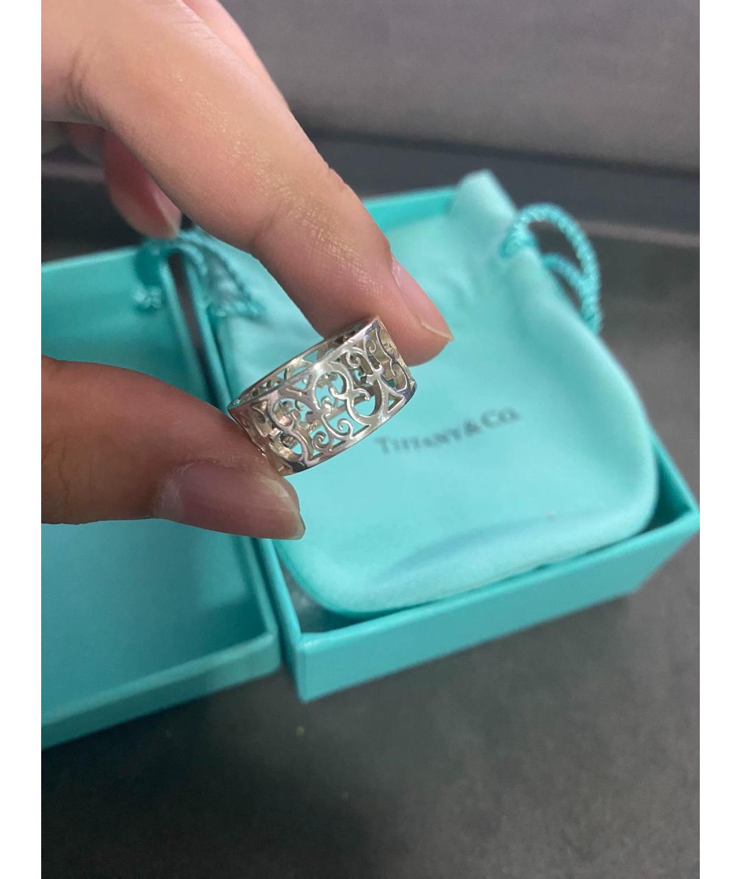 TIFFANY&CO Серебряное серебряное кольцо, фото 8