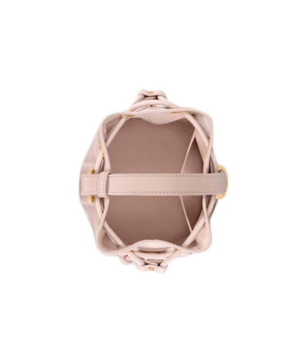CHRISTIAN DIOR Розовый кожаный рюкзак, фото 5