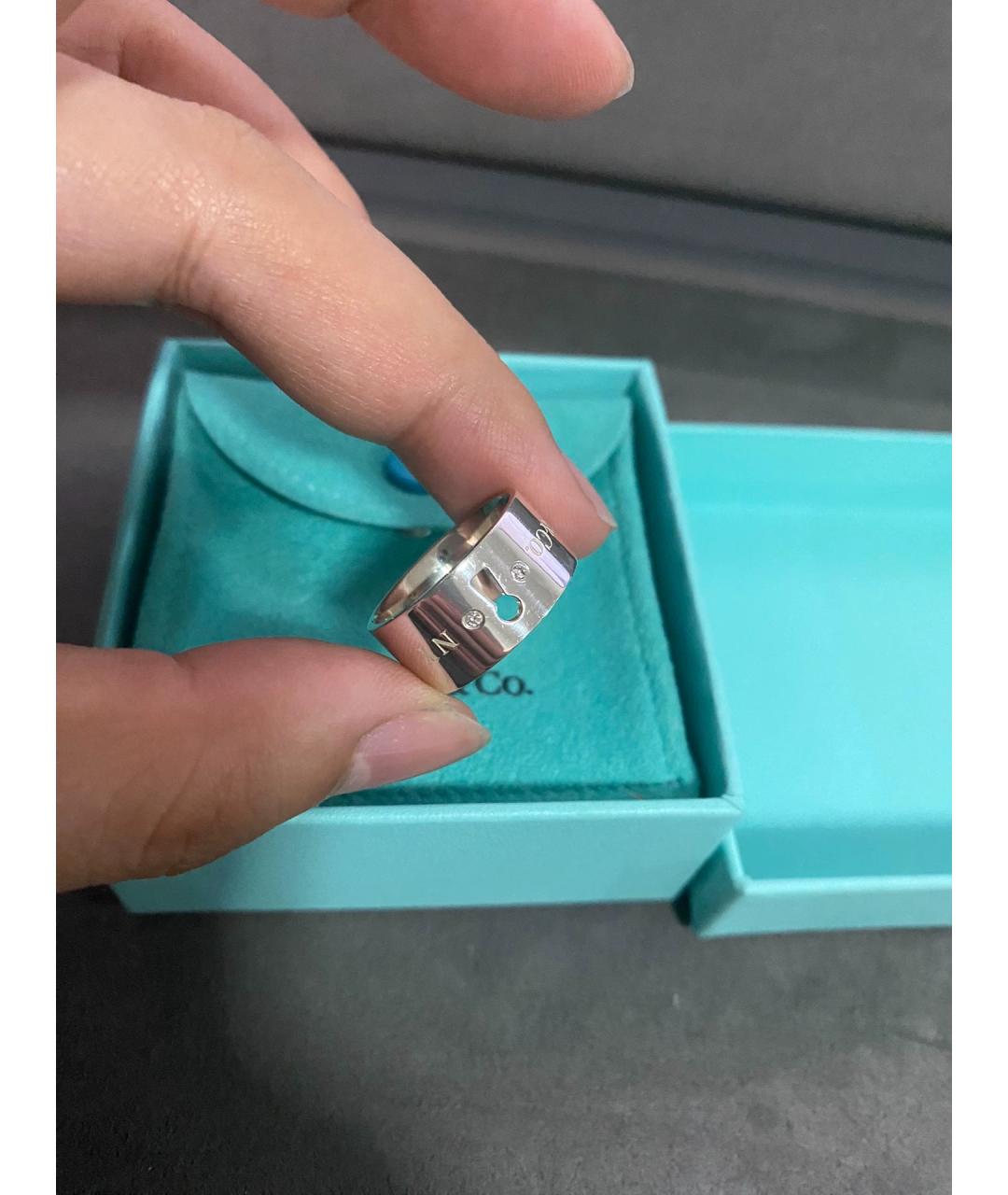 TIFFANY&CO Серебряное серебряное кольцо, фото 6
