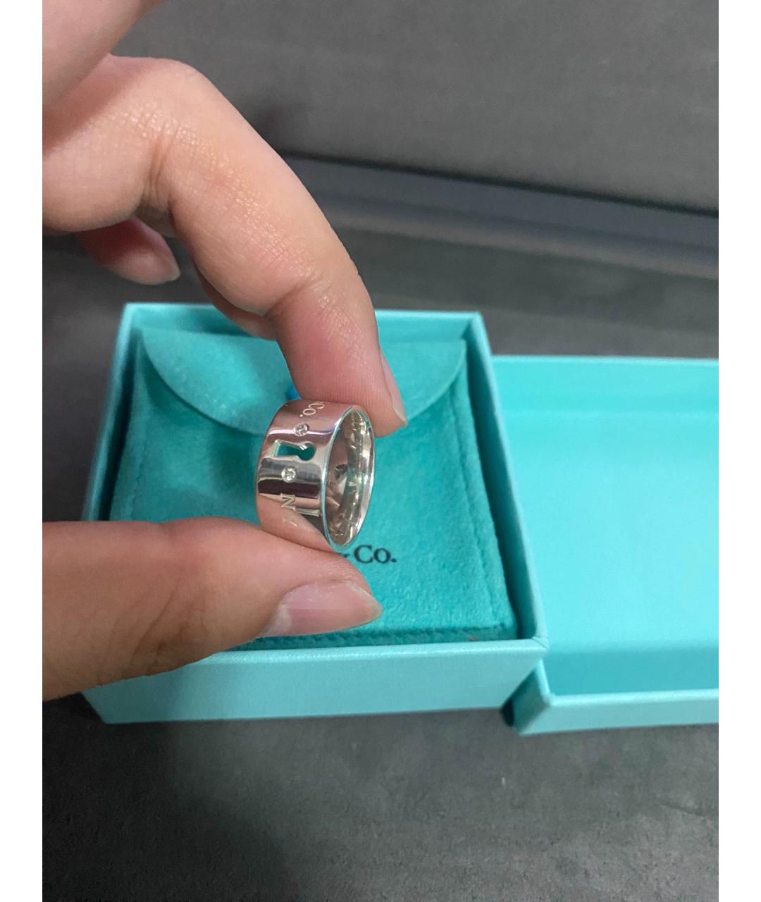 TIFFANY&CO Серебряное серебряное кольцо, фото 3