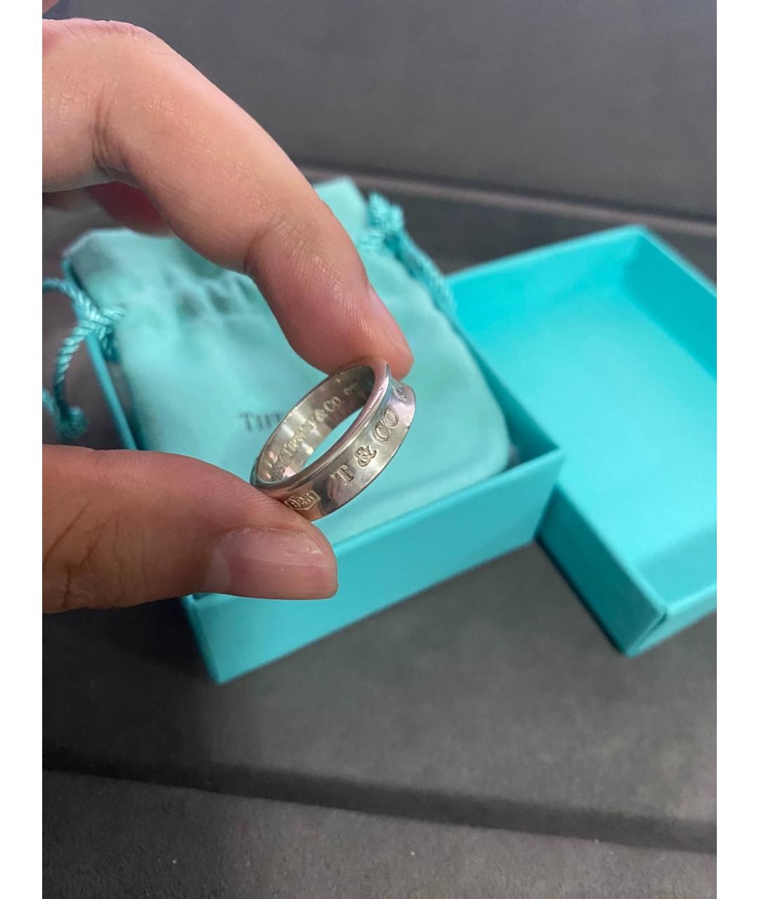 TIFFANY&CO Серебряное серебряное кольцо, фото 7