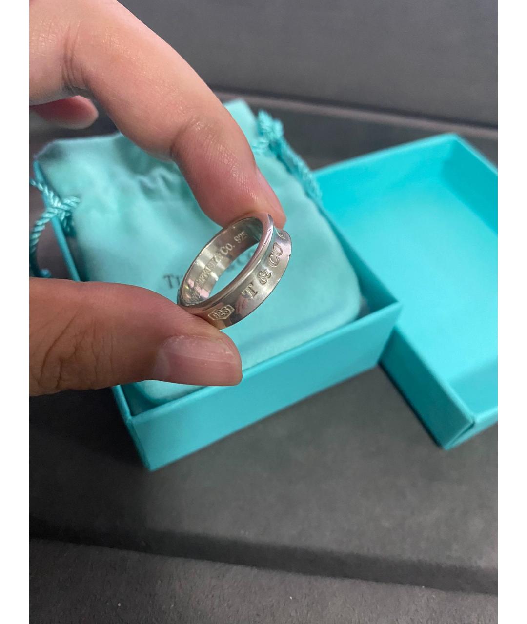 TIFFANY&CO Серебряное серебряное кольцо, фото 2