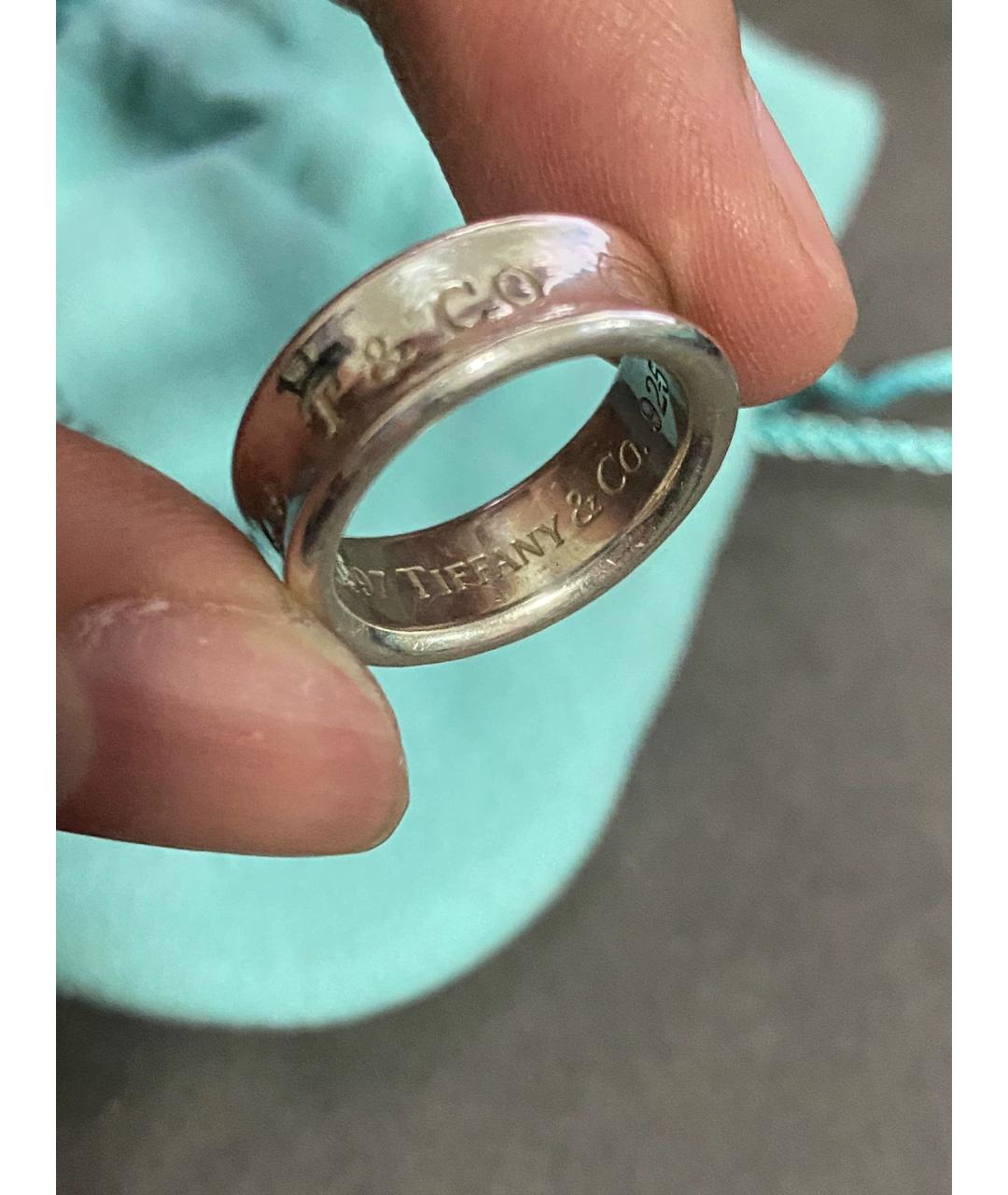 TIFFANY&CO Серебряное серебряное кольцо, фото 6