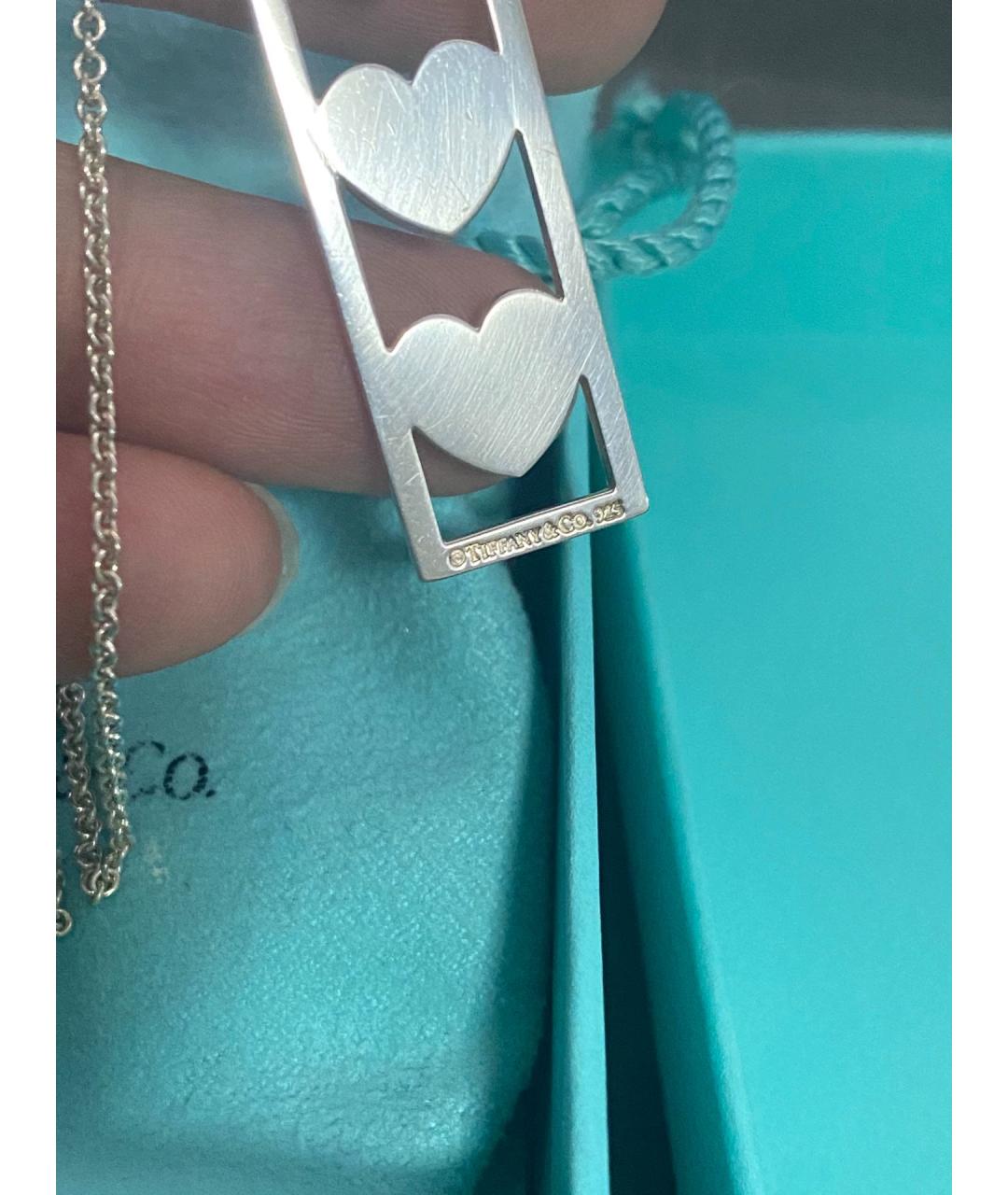 TIFFANY&CO Серебряная серебряная подвеска, фото 6