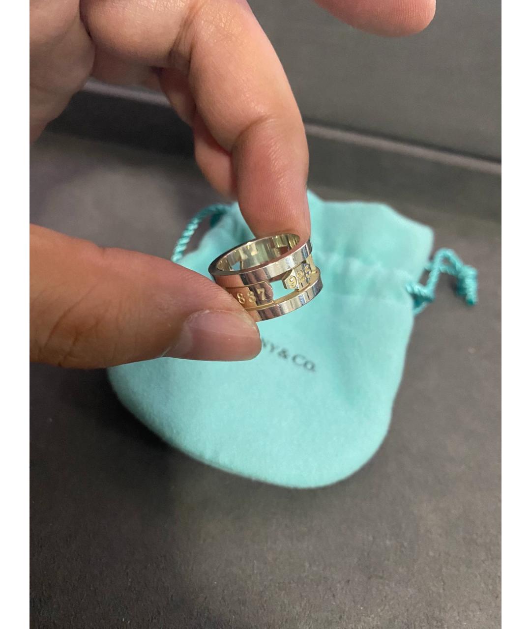 TIFFANY&CO Серебряное серебряное кольцо, фото 7