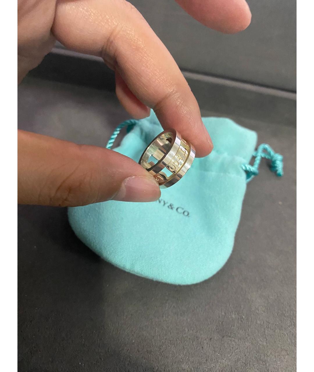 TIFFANY&CO Серебряное серебряное кольцо, фото 4