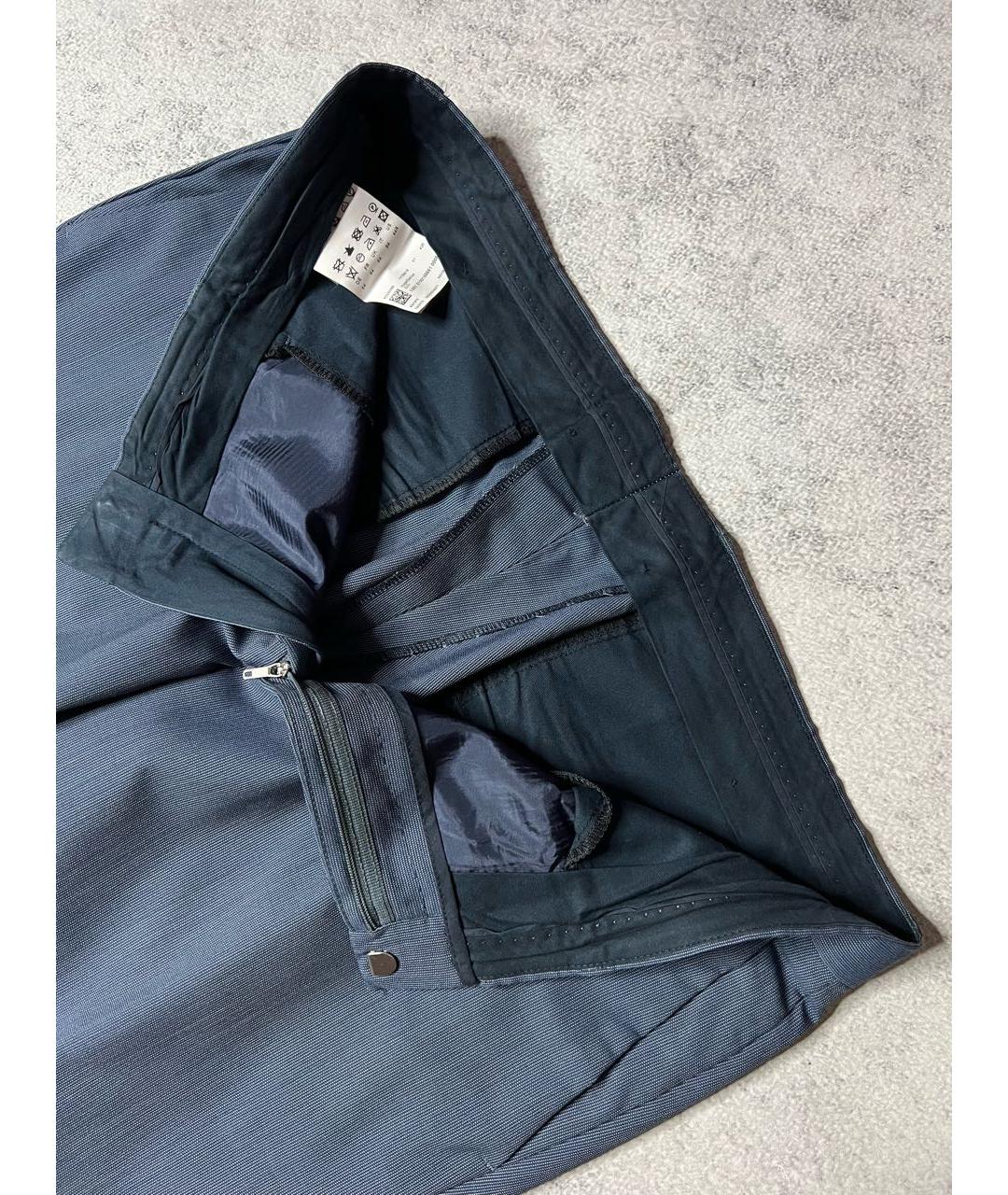 HUGO BOSS Голубой классический костюм, фото 7