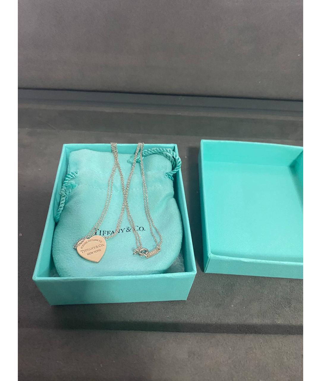 TIFFANY&CO Розовая подвеска из розового золота, фото 7