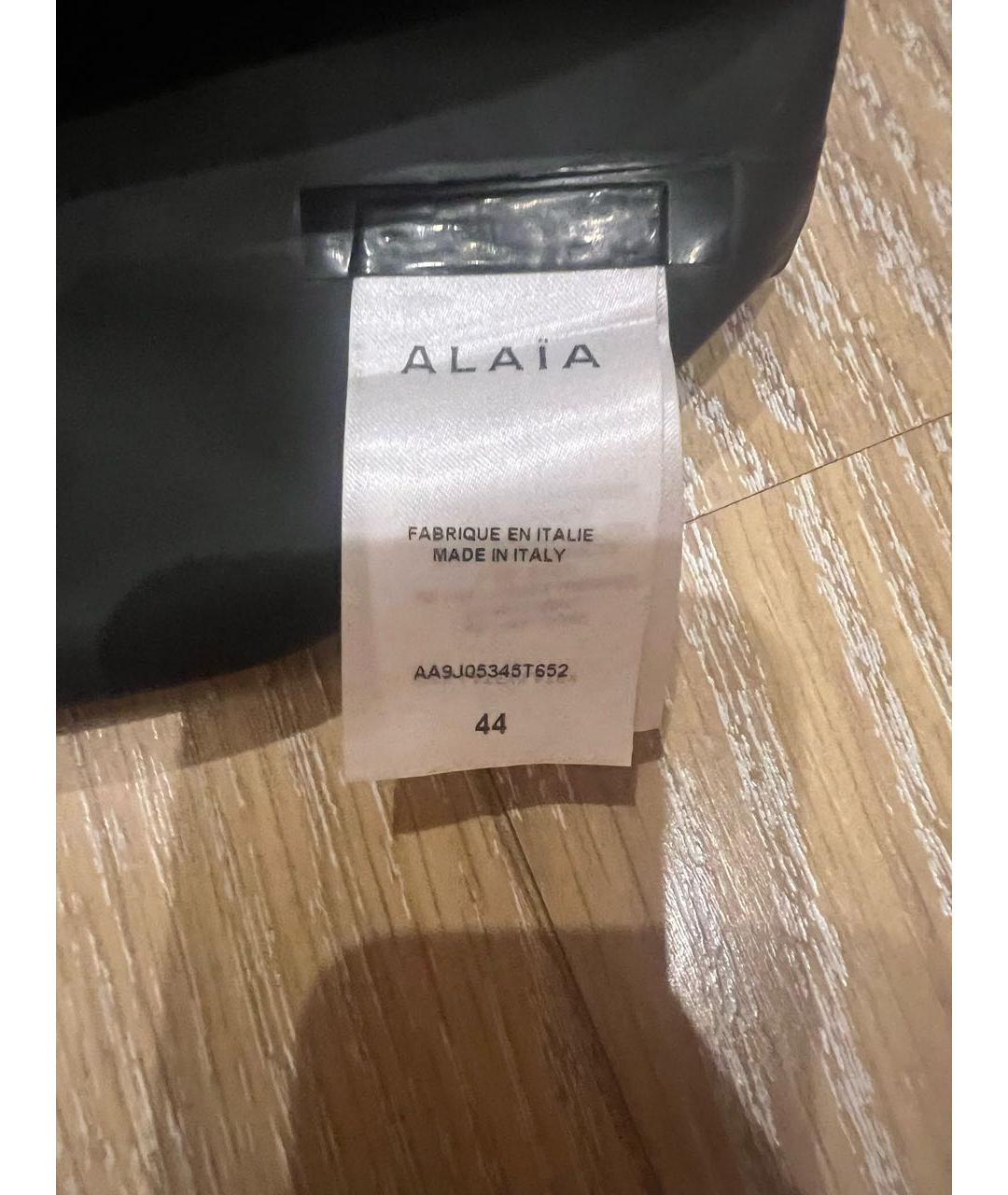 ALAIA Черная юбка миди, фото 5