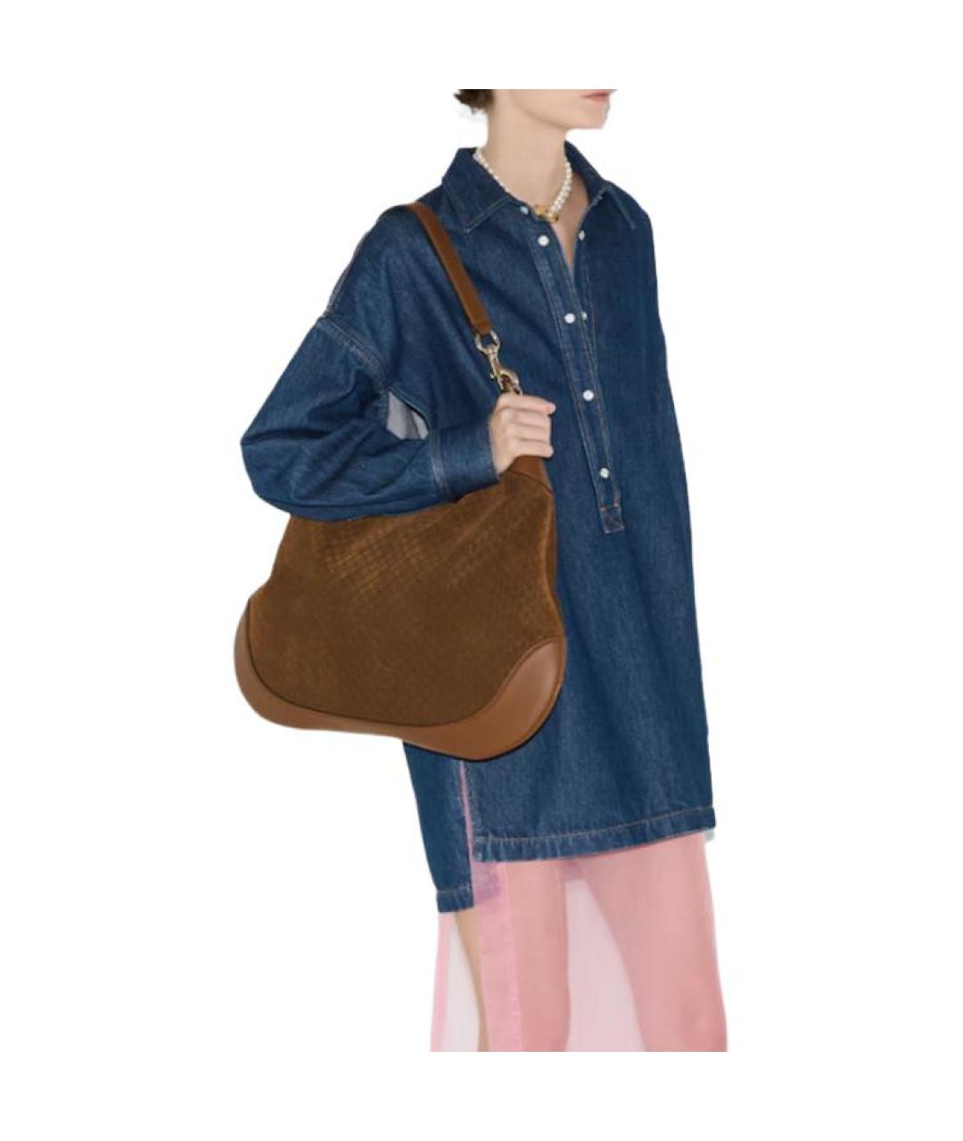 GUCCI Темно-синяя деним рубашка, фото 3