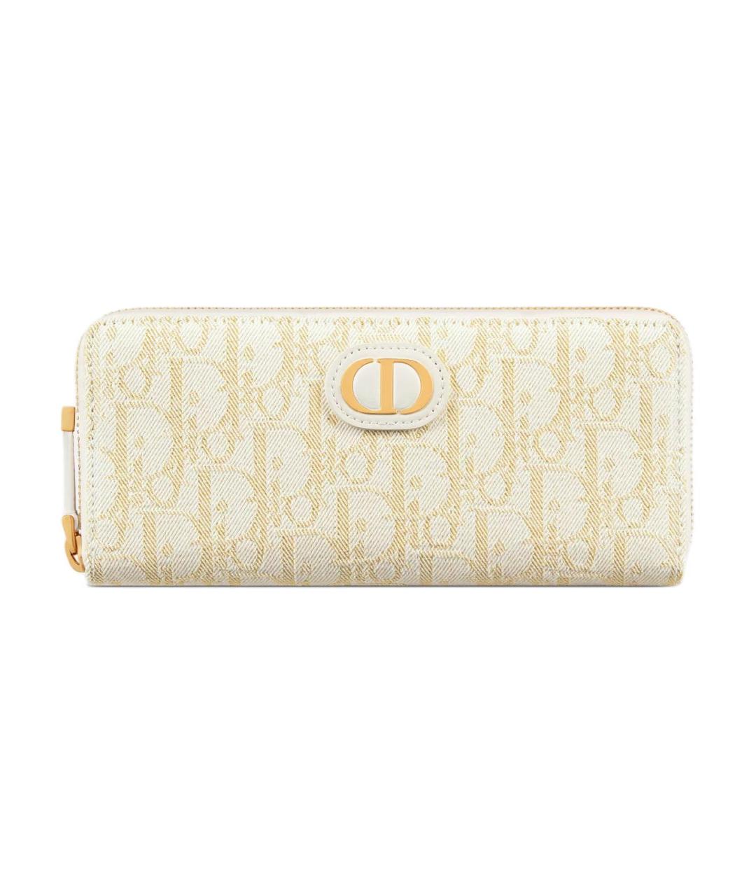 CHRISTIAN DIOR Белый кошелек, фото 1