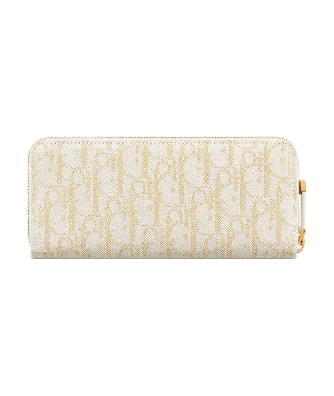 CHRISTIAN DIOR Белый кошелек, фото 3