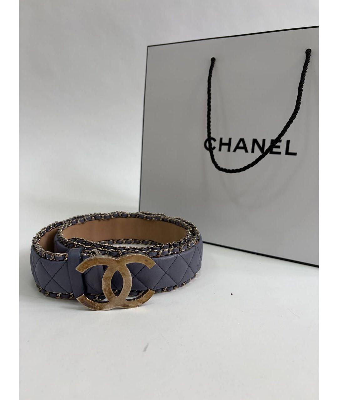 CHANEL Кожаный ремень, фото 8