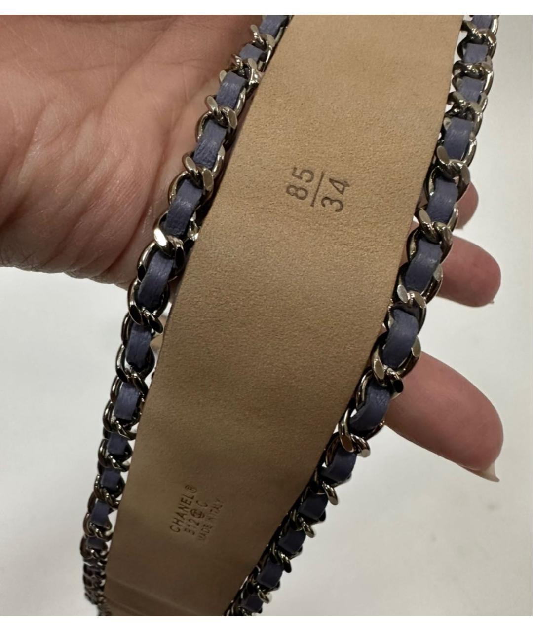 CHANEL Кожаный ремень, фото 4
