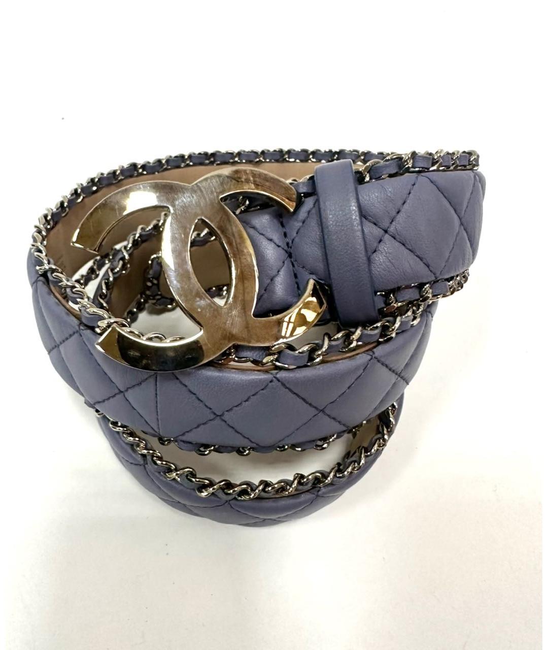 CHANEL Кожаный ремень, фото 5