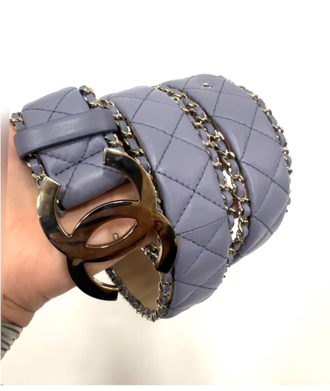 CHANEL Кожаный ремень, фото 6