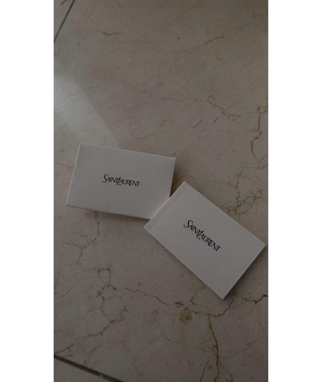 SAINT LAURENT Черные босоножки из лакированной кожи, фото 6