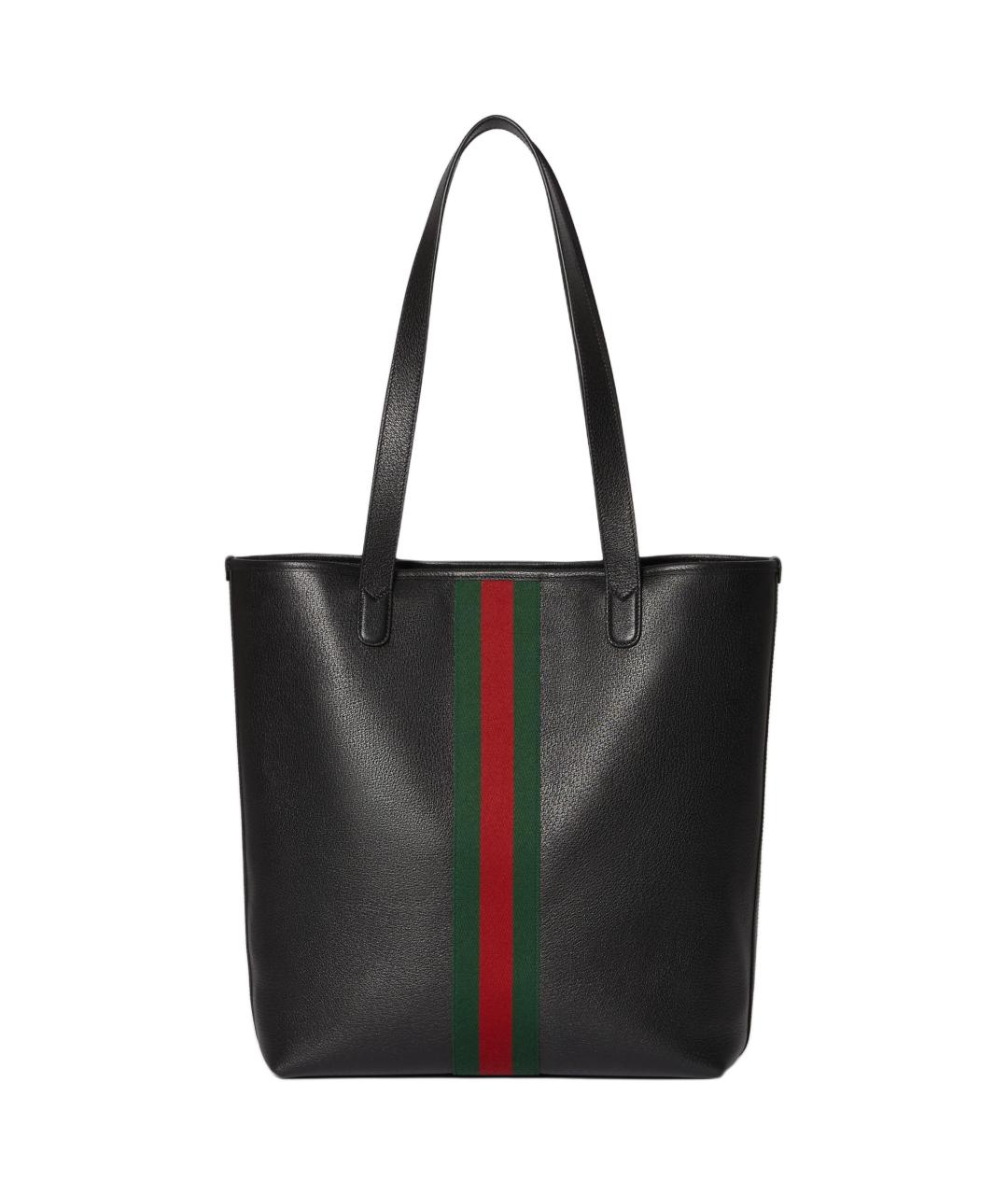 GUCCI Черная кожаная сумка на плечо, фото 4
