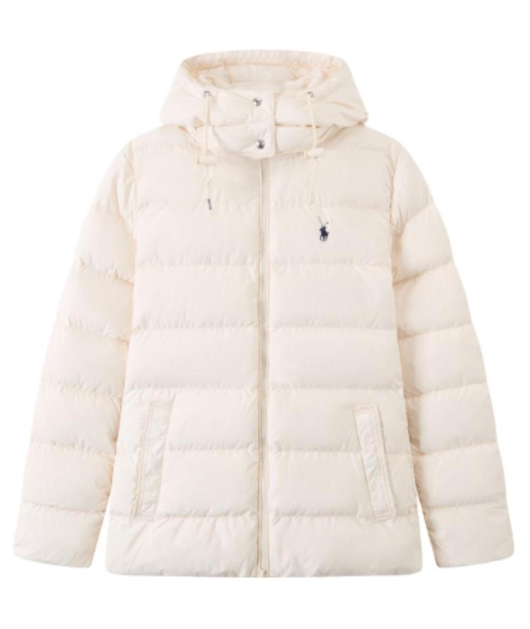 POLO RALPH LAUREN Белый пуховик, фото 1