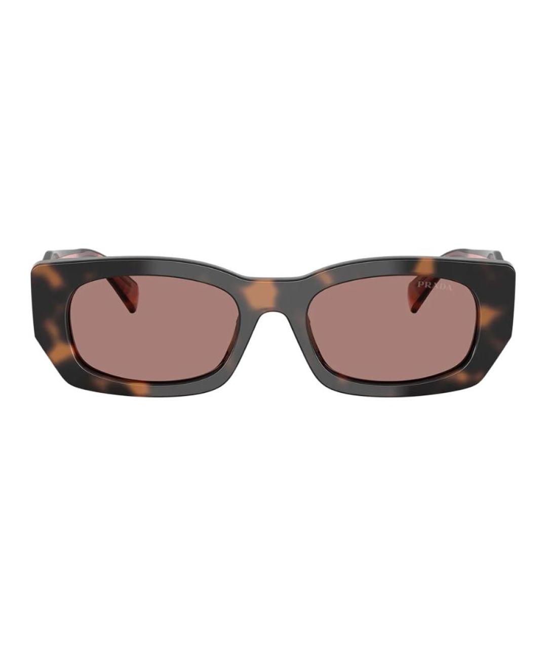 PRADA Фиолетовые пластиковые солнцезащитные очки, фото 2